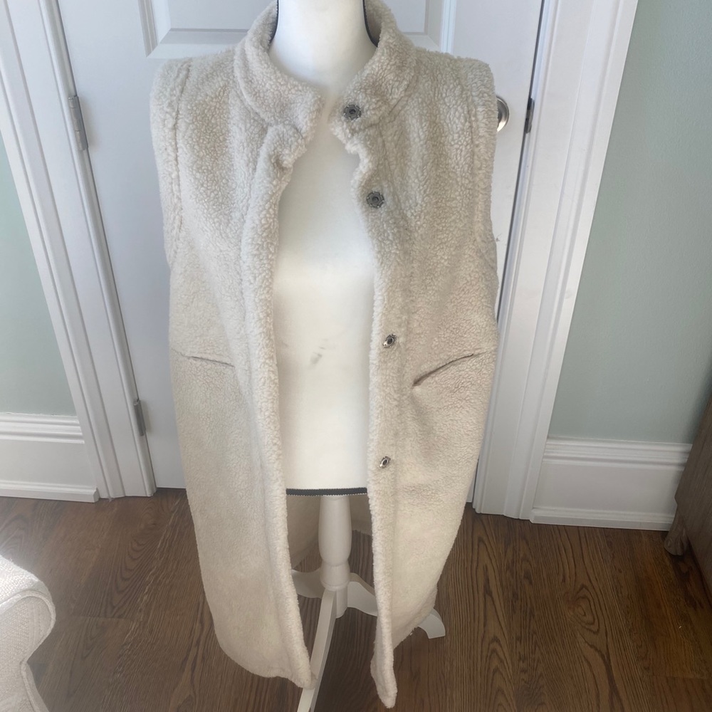 Prologue long vest - Sherpa
